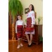 Traditional Woven Plakhta+Underskirt+Krayka Mother and Daughter set 4